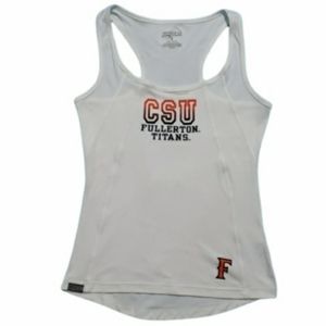CSU Fullerton Titans Tank Top Women's Size Small | Jansport College White